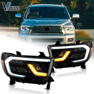 Faros LED VLAND para Toyota 07-13 Tundra y 08-21 carcasa reflectora Sequoia - Imagen 1 de 15