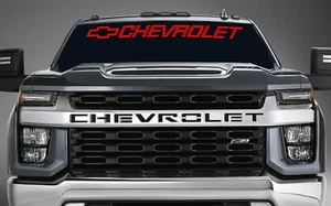 Calcomanía adhesiva para ventana Chevrolet Banner Bed Chevy Trucks 1500 pegatina para parabrisas - Imagen 1 de 2