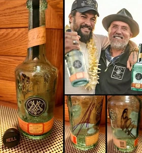 LEERE MEILI Flasche - Jason Momoa/Aquaman DCEU & Blaine Halvorson signiert - Bild 1 von 7