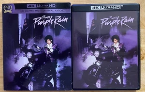 PRINCE PURPLE RAIN 4K ULTRA HD MIT SCHUTZHÜLLE 40 JAHRE JUBILÄUM - Bild 1 von 3