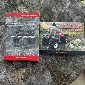 HONDA 2016 TRX420TM1 / FM1 / FM2 FOURTRAX RANCHER OWNERS MANUAL Tips Practice - Bild 1 von 7