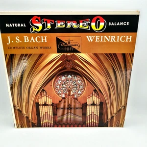 Carl Weinrich Performs Complete Organ Works of Bach Westminster 12" Vinyl record - Imagen 1 de 6