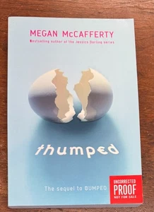 Thumped by Megan McCafferty (2012 Trade Paperback) Uncorrected Proof - Picture 1 of 6