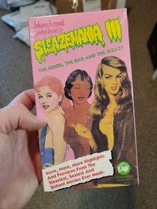 Sleazemania 3 VHS Sealed - Picture 1 of 3