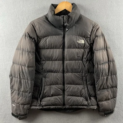 North Face Coat Womens Medium Faded Full Zip Jacket Outdoor Ski Puffer 700 Down - Image 1 of 4