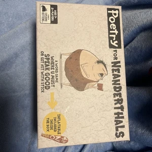 Poesie für Neandertaler Party Familie Wortspiel von Exploding Kittens mit AUFBLASBAREM - Bild 1 von 4