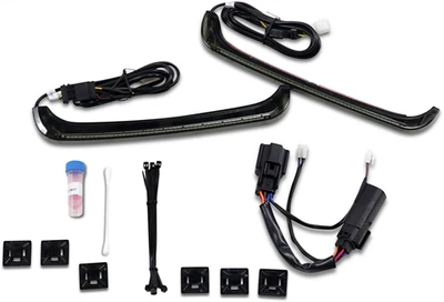 CUSTOM DYNAMICS Saddlebag Lights Smoke Lens CD-LP-BCM-S for Harley Davidson - Image 1 of 3