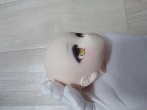 DDH-01 Custom Head (sw skin) Decal Resin Eye Dollfie Dream From Japan, USED - Picture 1 of 6