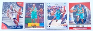 2007-08 Chris Paul Chrome & Topps Finest Lot Of 4 - Picture 1 of 1
