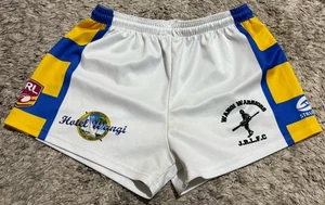 E20 Wangi Warriors CRL Players Footy Shorts Made In Australia Struddys Size 30 - Picture 1 of 12
