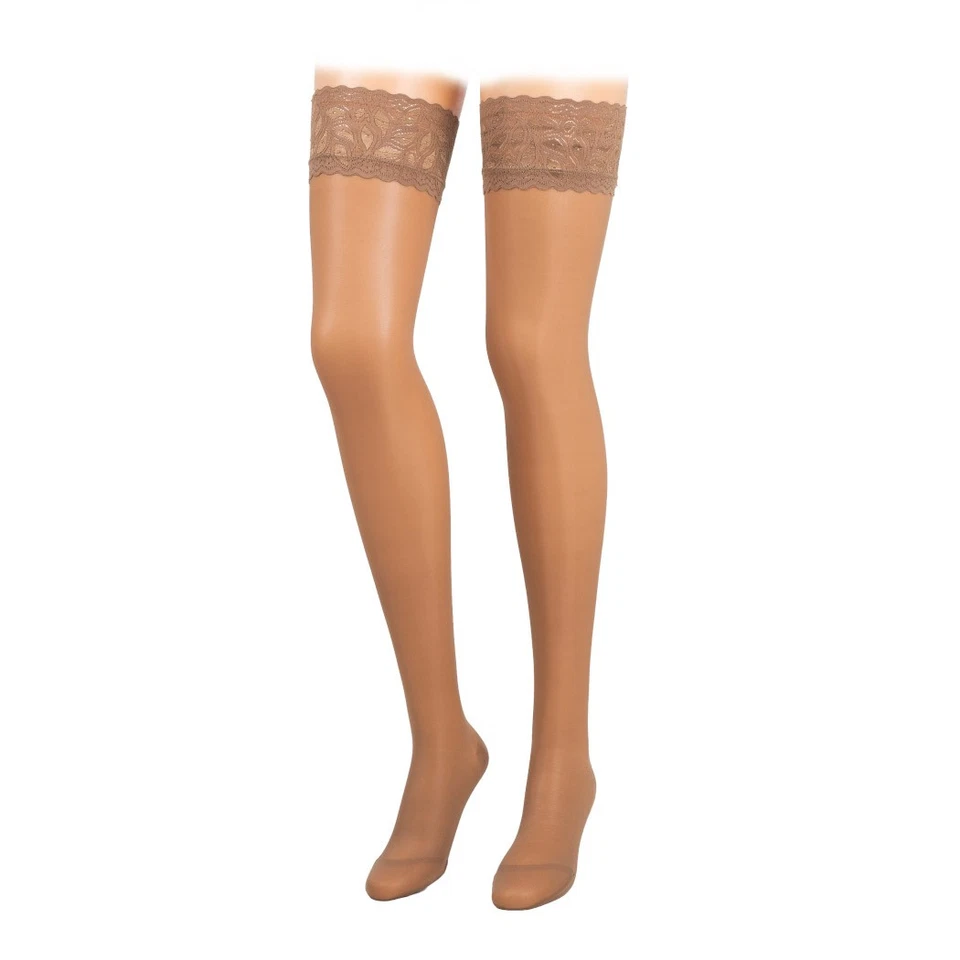 Compressana Calypso Damen Schenkelstrüpfe Kompression 140Den Stützstrumpf 9017 - Bild 1 von 4