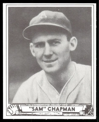 Sam Chapman 1986 Play Ball REPRINT Baseball Card #194 (NM) - Image 1 of 2