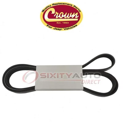 Crown Automotive Accessory Drive Belt for 2007-2017 Jeep Wrangler - ed Foto 1 de 4
