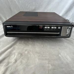Reproductor de discos de video RCA SelectaVision CED, modelo SFT 100 W, funcionando, 5 películas - Imagen 1 de 13