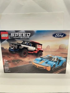 LEGO Speed Champions 76905 Ford GT Heritage Edition & Bronco R nicht mehr im Set erhältlich Neu - Bild 1 von 10