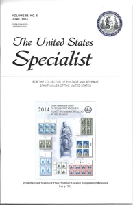 THE UNITED STATES SPECIALIST - VOL. 85 NO. 06 JUN. 2014 - COMPLETE BACK ISSUE - Picture 1 of 1