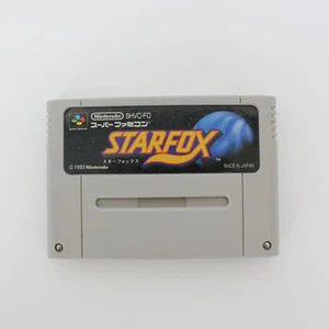 SNES STAR FOX Super Famicom SFC Nintendo Cartridge Only Japanese Version - Bild 1 von 2