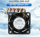 NMB 04028DA-24R-AUF 4028 24V 0.26A PWM inverter cooling fan 4-wire