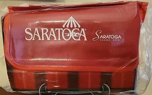 2022 Saratoga Race Course/Casino-Hotel Picnic Blanket New In Package - Picture 1 of 3