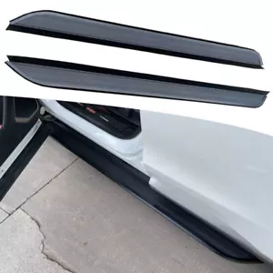 All Black Running Board fits for Discovery 5th L462 2018-2024 Side Step Nerf Bar - Foto 1 di 13