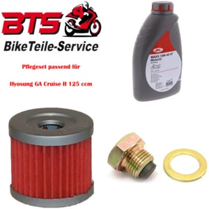 Satz 1L Öl, Filter, Ablassschraube passend für Hyosung GA Cruise II 125 ccm 85 - Bild 1 von 1