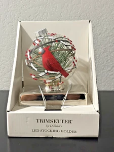 Trimsetter LED Red Bird Stocking Holder New! - Picture 1 of 2
