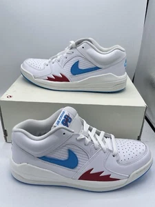 JORDAN Stadium 90 blanco polvo oscuro azul para mujer FB2269-100 talla 12 - Imagen 1 de 5