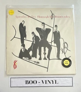 Spandau Ballet - Through The Barricades (Vinyl LP) EX/EX CONDITION - Picture 1 of 6