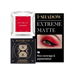 BEPHOLAN Single Red Eyeshadow PaletteHigh PigmentLongwearIntense Color Gothic... - Picture 1 of 6