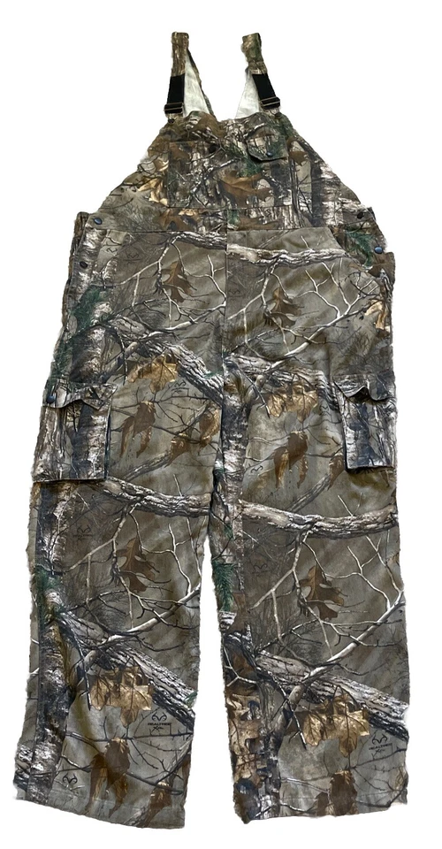 Realtree Men's Camo Overalls 2XL WM72068R Cotton poly blend - Image 1 of 4