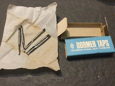 M3 X 0.5 Dormer Pack Of 5 Taper Hand Taps NOS Fantastic Quality Great Price • 10£
