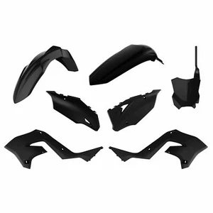 Kit plástico Kawasaki Restyle KX 125 KX 250 2003 - 2008 TODO NEGRO - Imagen 1 de 5