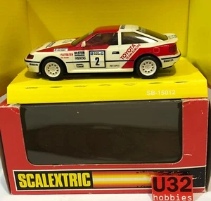 8332 SCALEXTRIC EXIN TOYOTA CELICA GT4 #2 REPSOL LOGO INVERTIDO JUHA KANKKUNEN - Picture 1 of 8