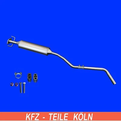 OPEL VECTRA B 1.6 1.7 TD Silenciador Intermedio - Imagen 1 de 2