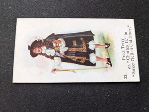 1916 Player's Past & Present Card # 23 Fred Terry (VG/EX) - Picture 1 of 3