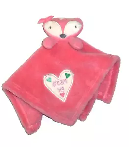 Baby Gear Coral Dream Big Heart Fox Baby Manta Seguridad Lovey - Imagen 1 de 2
