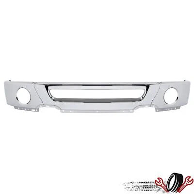 For Ford F150/ Lincoln Mark LT 06 07 08 Front Bumper Face Bar W/ Fog Light Holes - Image 1 of 4
