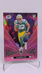 2024 Panini Phoenix NFL MarShawn Lloyd Rookie Rising Pink - /80 - Picture 1 of 2