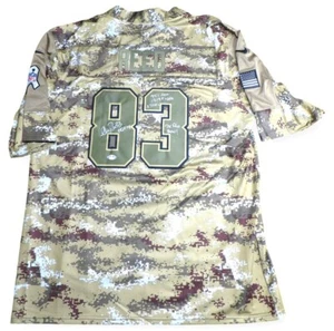 Andre Reed Signed Autographed Jersey Bills Camo Stat Inscribed PSA AJ56860 - Picture 1 of 7