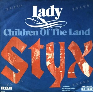 Styx - Lady 7" (VG/VG) .* - Foto 1 di 1