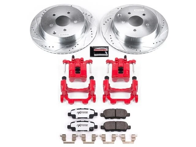 Rear Brake Pad and Rotor Kit For 2019-2020 Infiniti QX60 GB819WV - Изображение 1 из 1