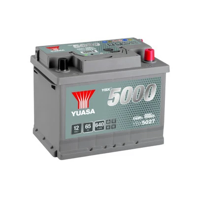 YUASA Battery YBX5027 12V 65Ah 640A B13 B14 VW Golf Plus 1.4 TSI 1.6 Multi-Fuel - Image 1 of 4