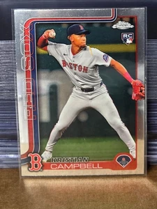 2025 Topps Chrome - Kristian Campbell #171 (RC) - Picture 1 of 2