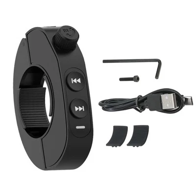 New Portable Wireless Bluetooth Media Remote Control For Motorcycle Handlebar - Image 1 of 4