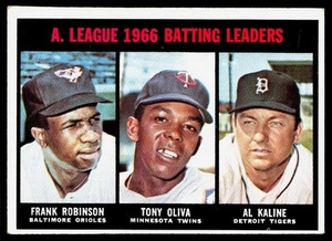 (Frank Robinson / Tony Oliva / Al Kaline) 1967 Topps #239 - Picture 1 of 2