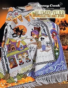 Halloween Village Sammler afghanisch BK518 von Stoney Creek Kreuzstichmuster - Bild 1 von 1
