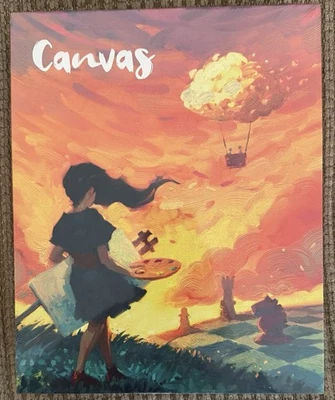 CANVAS by CHIN & NERGER~A CREATIVITY/STRATEGY GAME~AGES 14+~1-5 PLAYERS~SEALED!! - Image 1 of 2