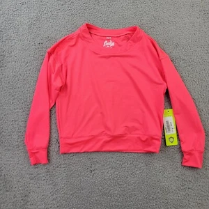 Lucky In Love Girls T-Shirt Small (7-8) Performance Long Sleeve Activewear - Picture 1 of 10
