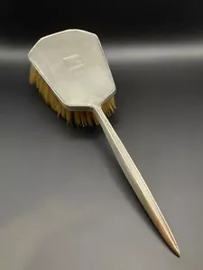 Vintage Sterling Silver Hair Brush by BMC, Birmingham 1934, Hallmarked - Bild 1 von 8