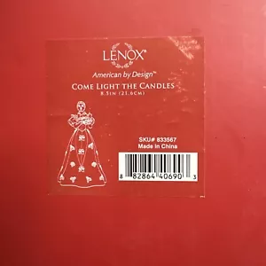 Rare Lenox Limited Edition 2013 Annual Classic Christmas Figurine Come Light - Picture 1 of 1